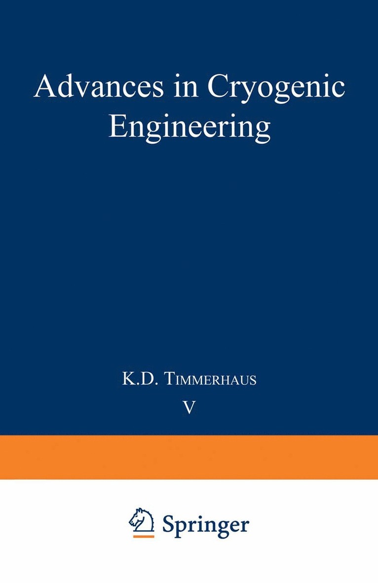 K. D. Timmerhaus - Advances in Cryogenic Engineering, Häftad