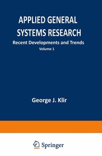 bokomslag Applied General Systems Research