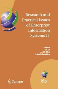bokomslag Research and Practical Issues of Enterprise Information Systems II Volume 1