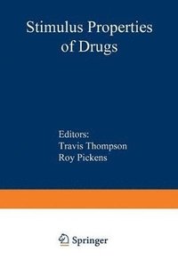 bokomslag Stimulus Properties of Drugs