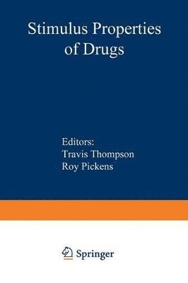 Stimulus Properties of Drugs