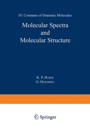 bokomslag Molecular Spectra and Molecular Structure