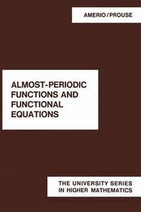 bokomslag Almost-Periodic Functions and Functional Equations