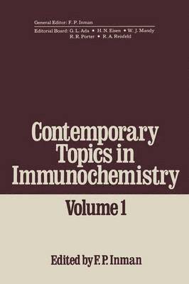 bokomslag Contemporary Topics in Immunochemistry