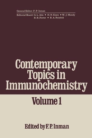 bokomslag Contemporary Topics in Immunochemistry