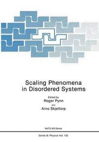 bokomslag Scaling Phenomena in Disordered Systems