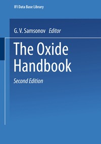 bokomslag Oxide Handbook