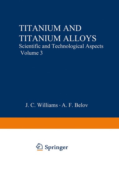 bokomslag Titanium and Titanium Alloys