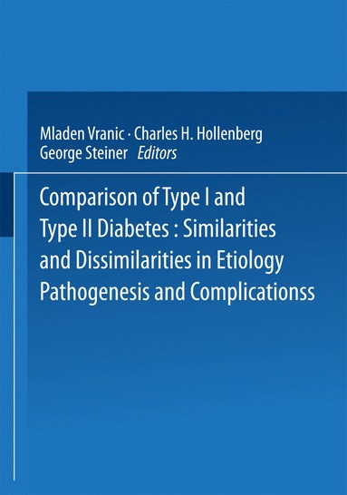 bokomslag Comparison of Type I and Type II Diabetes