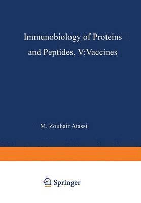 M. Atassi - Immunobiology of Proteins and Peptides V, Häftad