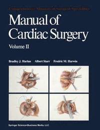 bokomslag Manual of Cardiac Surgery