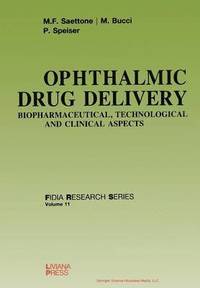 bokomslag Ophthalmic Drug Delivery