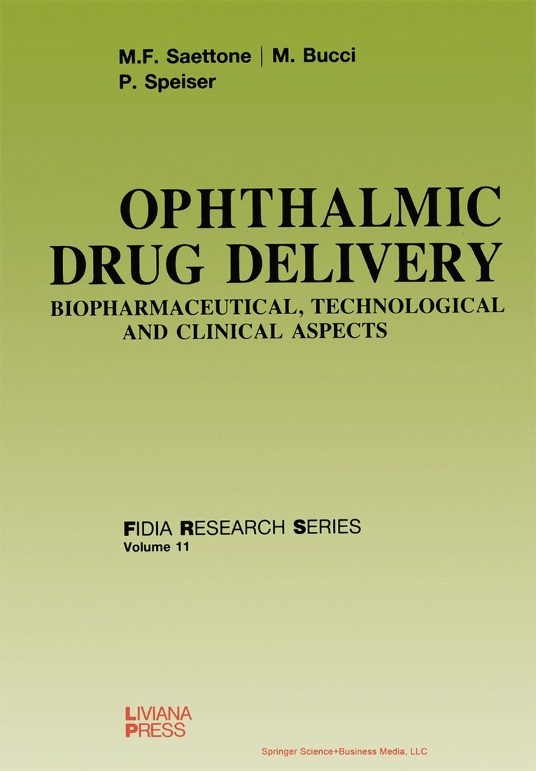 Ophthalmic Drug Delivery 1