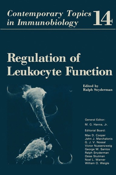 bokomslag Regulation of Leukocyte Function