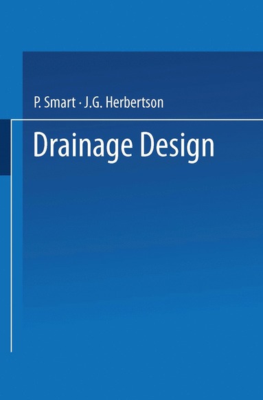 bokomslag Drainage Design