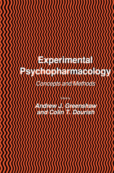 bokomslag Experimental Psychopharmacology