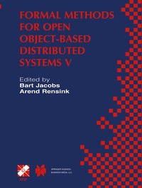 bokomslag Formal Methods for Open Object-Based Distributed Systems V