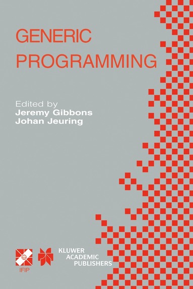 bokomslag Generic Programming