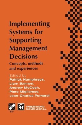 Implementing Systems for Supporting Management Decisions 1