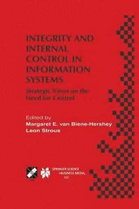 bokomslag Integrity and Internal Control in Information Systems