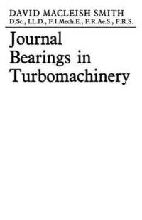 bokomslag Journal Bearings in Turbomachinery
