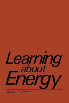 bokomslag Learning about Energy