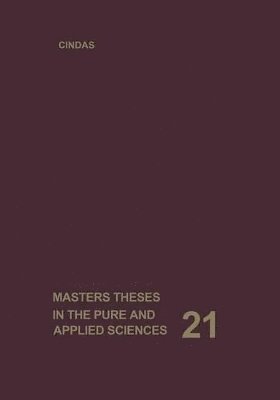 Masters Theses in the Pure and Applied Sciences 1