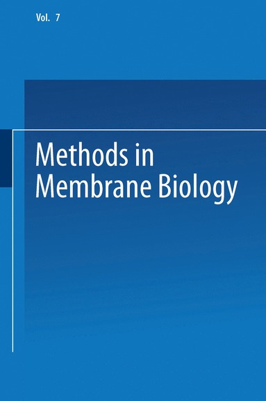 bokomslag Methods in Membrane Biology