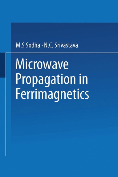 bokomslag Microwave Propagation in Ferrimagnetics