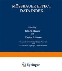 bokomslag Moessbauer Effect Data Index
