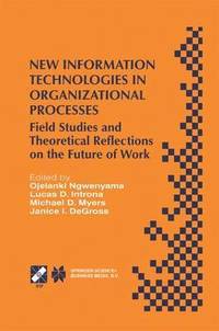 bokomslag New Information Technologies in Organizational Processes