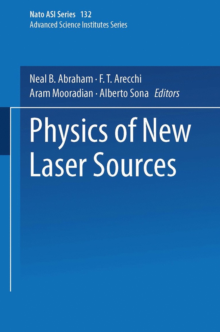 Physics of New Laser Sources 1