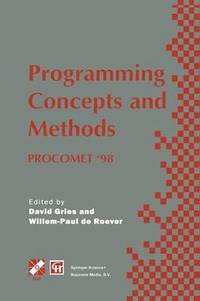 bokomslag Programming Concepts and Methods PROCOMET 98