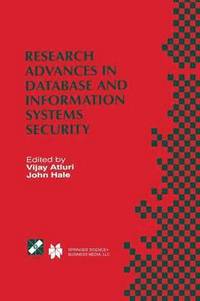 bokomslag Research Advances in Database and Information Systems Security