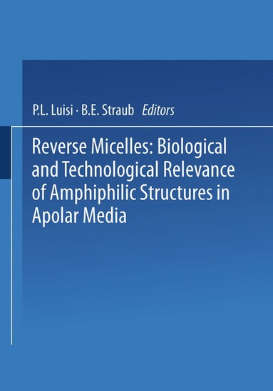 bokomslag Reverse Micelles