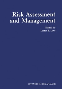 bokomslag Risk Assessment and Management