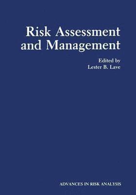 bokomslag Risk Assessment and Management