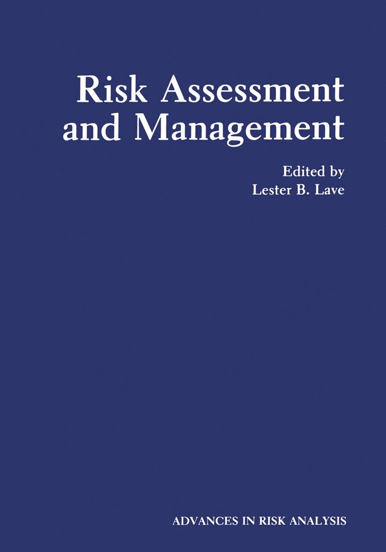 Risk Assessment and Management 1