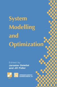 bokomslag System Modelling and Optimization