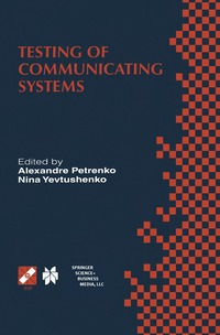 bokomslag Testing of Communicating Systems