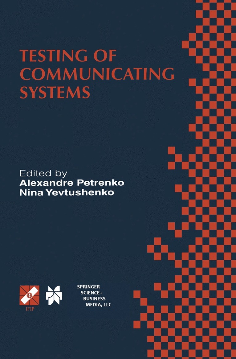 Nina Yevtushenko - Testing of Communicating Systems, Häftad