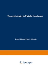 bokomslag Thermoelectricity in Metallic Conductors