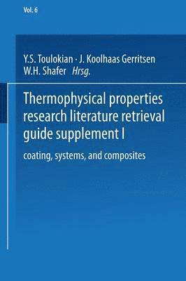 Y. S. Touloukian, J. Koolhaas Gerritsen, W. H. Shafer - Coatings, Systems, and Composites, Häftad