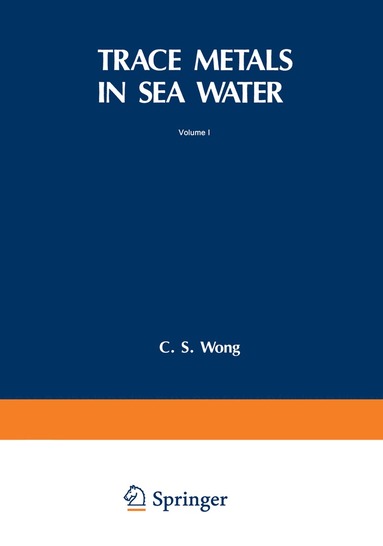 bokomslag Trace Metals in Sea Water