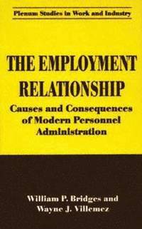 bokomslag The Employment Relationship