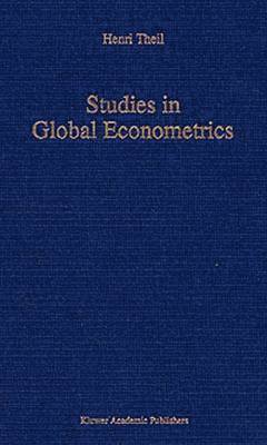 bokomslag Studies in Global Econometrics