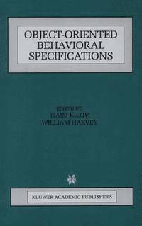 bokomslag Object-Oriented Behavioral Specifications