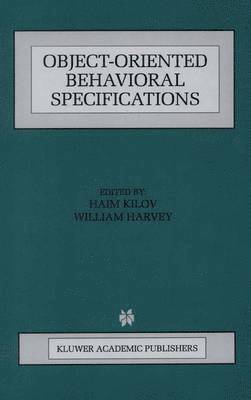 Object-Oriented Behavioral Specifications 1