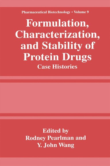 bokomslag Formulation, Characterization, and Stability of Protein Drugs