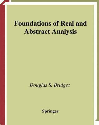 bokomslag Foundations of Real and Abstract Analysis